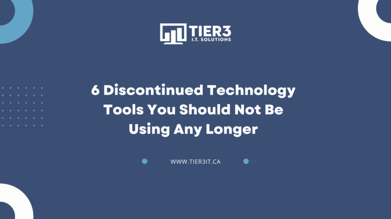 6 Discontinued Technology Tools You Should Not Be Using Any Longer