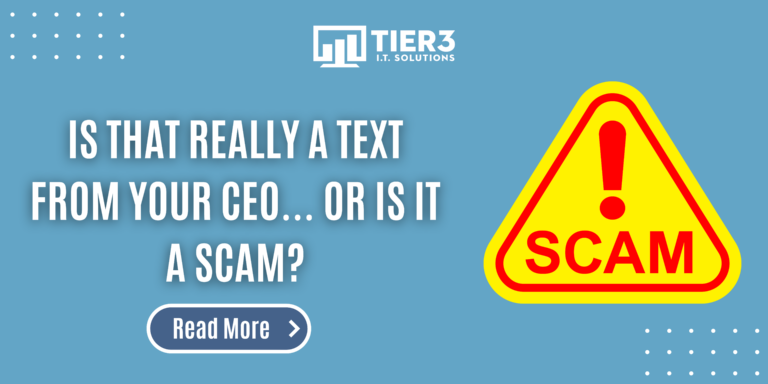 Is That Really a Text from Your CEO… or Is It a Scam?