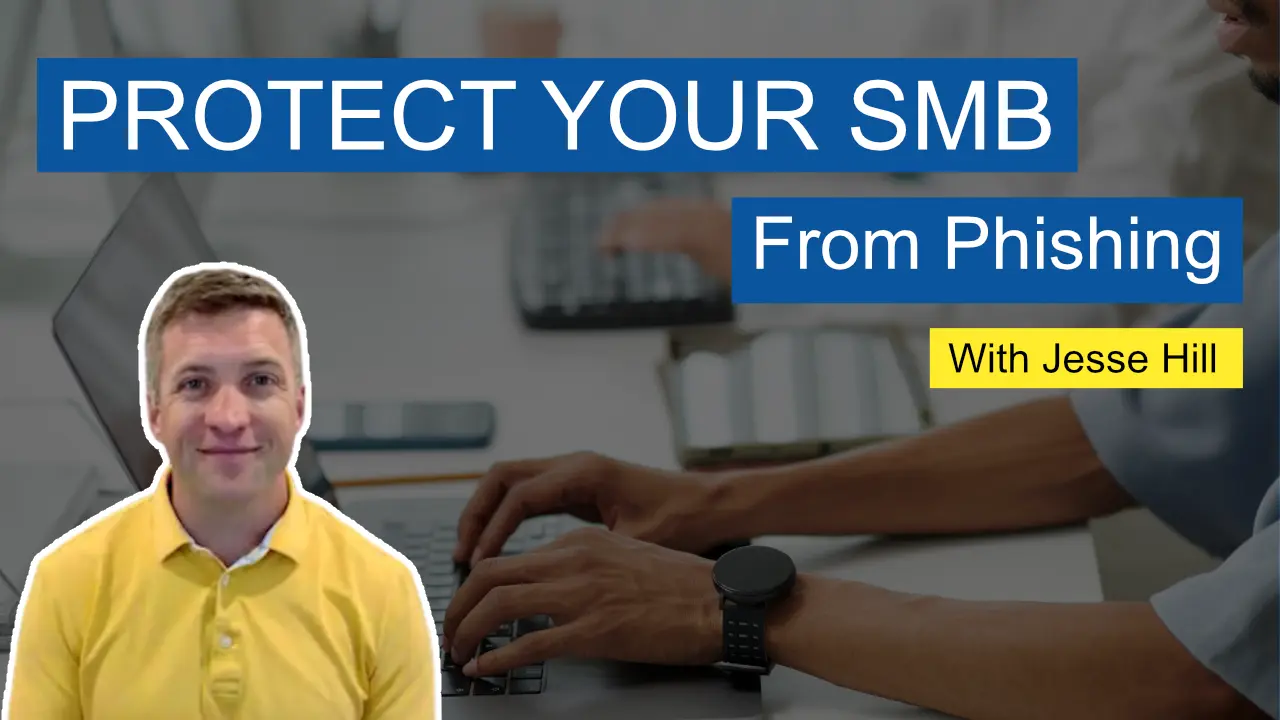 Safeguard your SMB Vid thumbnail Safeguarding Your Business from Phishing Attacks: A Guide for Edmonton SMBs