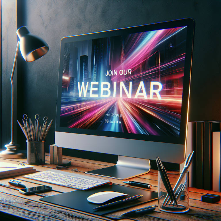 Join our Webinar