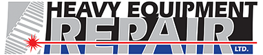 Heavy equipment repair logo